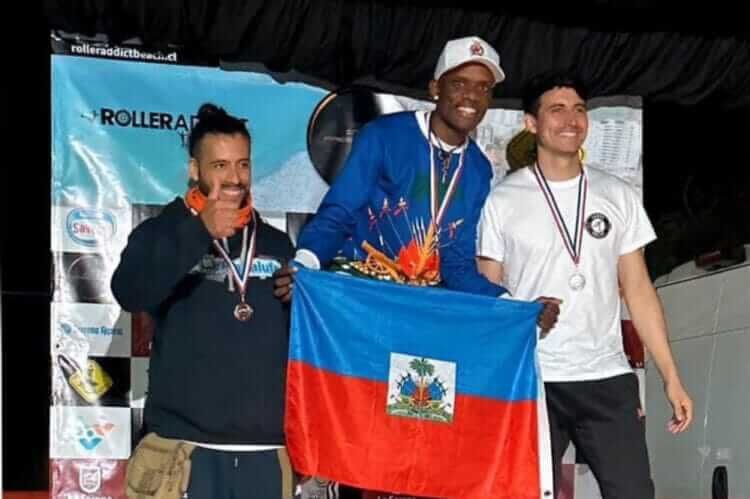 Coupe du monde de patinage : Gesny Pierre Louis, le représentant national
