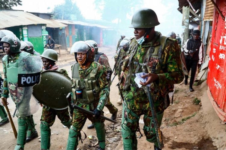 Déploiement de policiers kenyans en Haïti