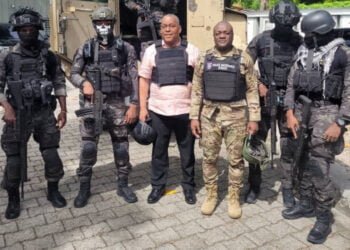 Garry Conille visite le centre-ville de Port-au-Prince