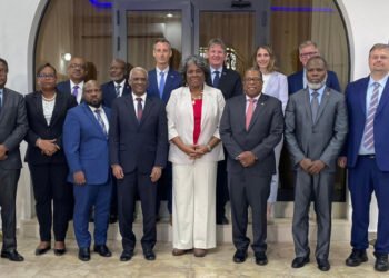 En visite en Haïti l'Ambassadrice des États-Unis auprès de l’ONU Linda Thomas-Greenfield, s’entretient avec les autorités