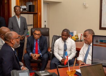 Garry Conille Visite Office National Identification