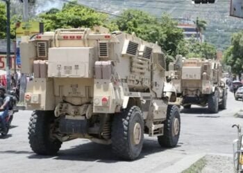 Port-au-Prince un blindé tombe en panne en pleine opération conjointe PNH/Kényans