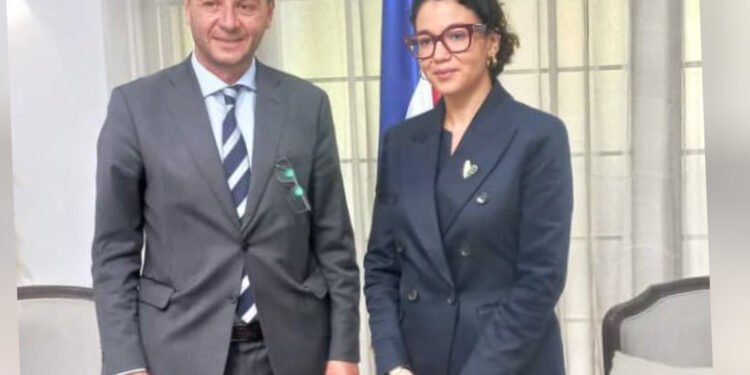 Antoine Michon, nouvel ambassadeur français en Haïti, prend officiellement fonction