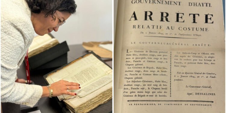 Copie originale de l’acte de l’Indépendance d’Haïti : Dominique Dupuy en visite en Angleterre pour sa récupération