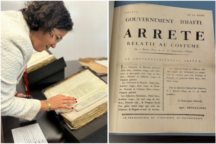 Copie originale de l’acte de l’Indépendance d’Haïti : Dominique Dupuy en visite en Angleterre pour sa récupération
