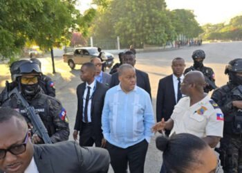 Garry Conille en « démonstration théâtrale » au Champ-de-Mars