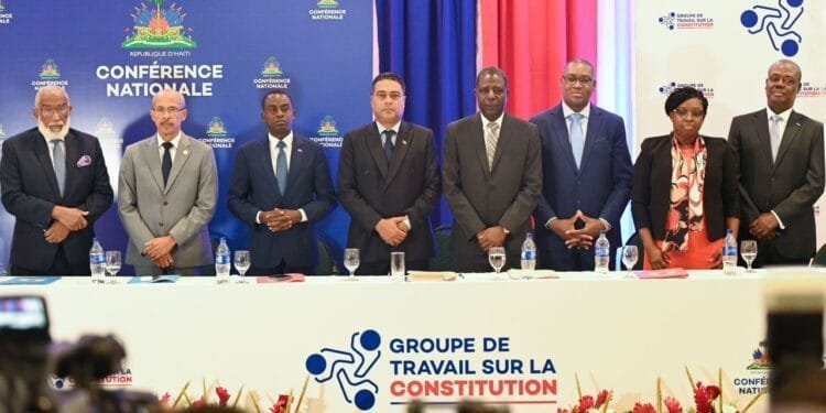 Le Groupe De Travail Sur La Réforme Constitutionnelle Est à Pied D’œuvre 1