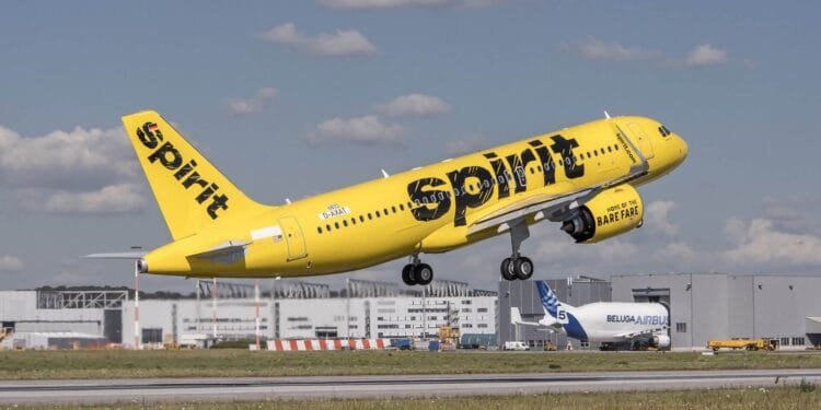 Un Avion De Spirit Touché Par Balles, Une Hôtesse De L'air Blessée