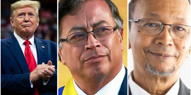 Donald Trump, Gustavo Petro Et Le Cpt De Leslie Voltaire